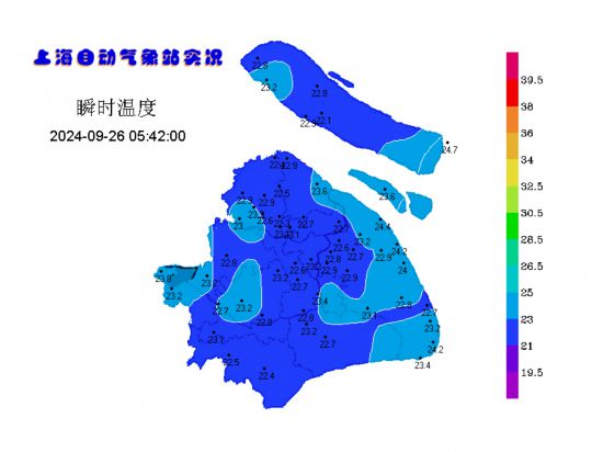 最新今天上海天气